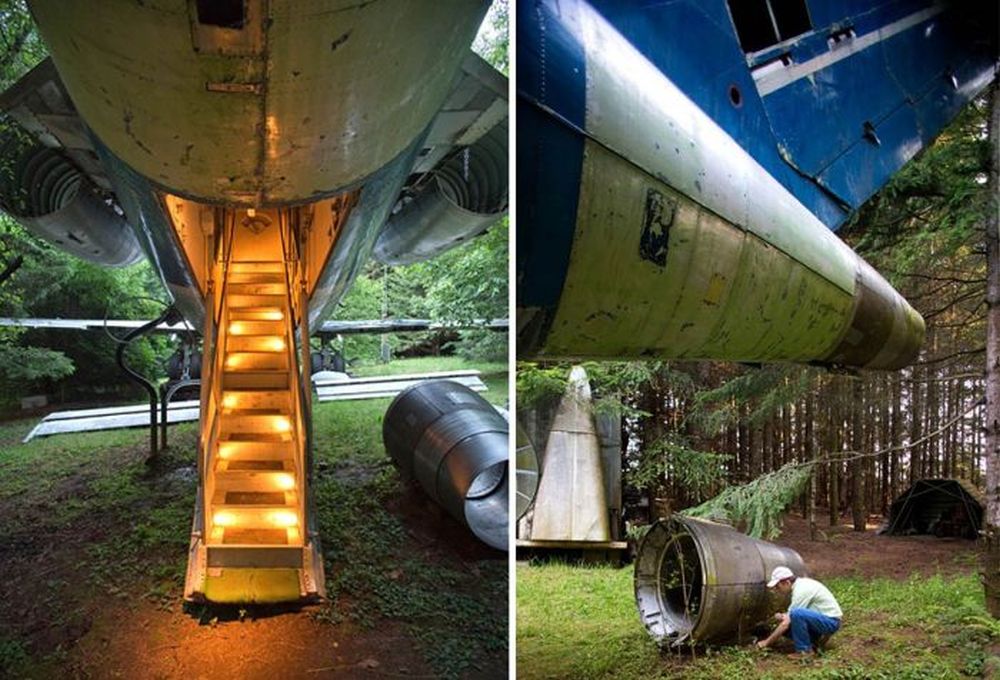 Boeing 727 Airplane Transformed Into A Fully equipped Home In Oregon HomeCrux Boeing 727 Airplane Transformed Into A Fully equipped Home In Oregon HomeCrux