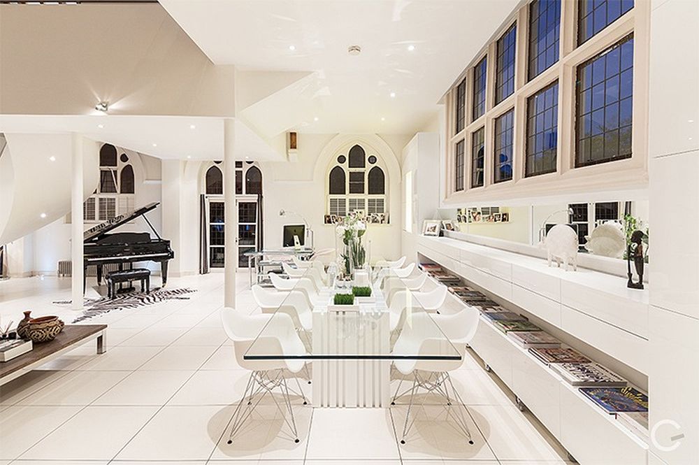 Church converted into luxury apartment with amazing interiors HomeCrux