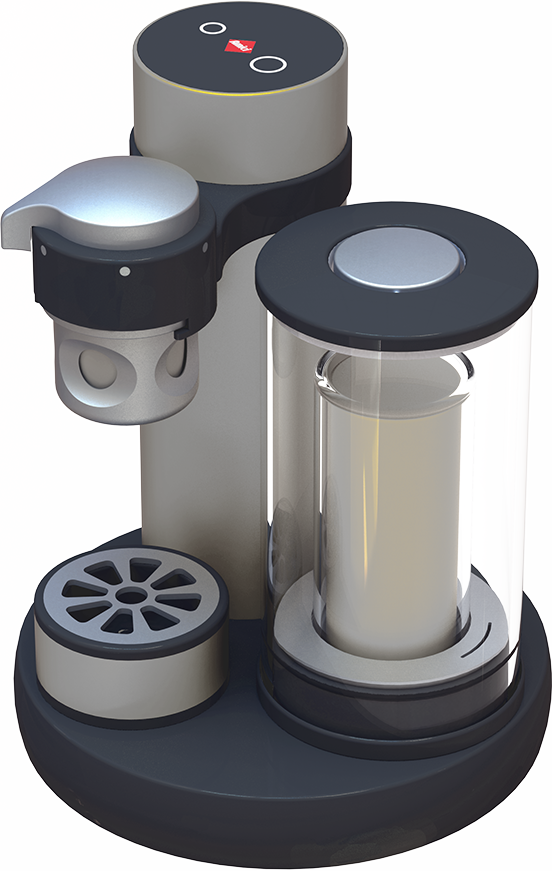 Gotec presents the world’s smallest coffee machine The KISS