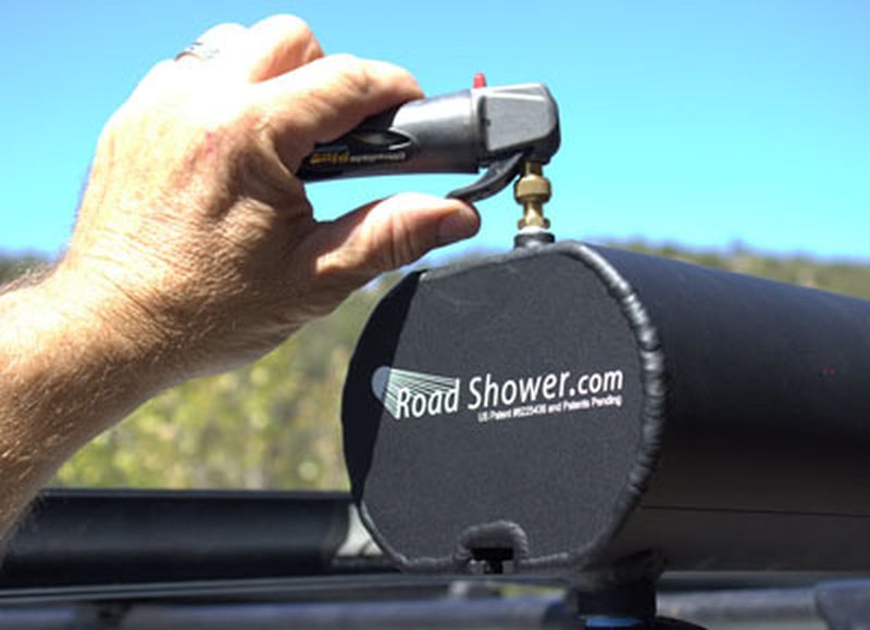 Road Shower solves your outdoor bathing and drinking woes Home Crux