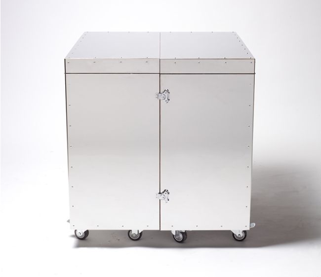 steel crate movable stainless steel crates by naihan li hide useful household furniture homecrux steel crate movable stainless steel crates by naihan li hide useful household furniture homecrux