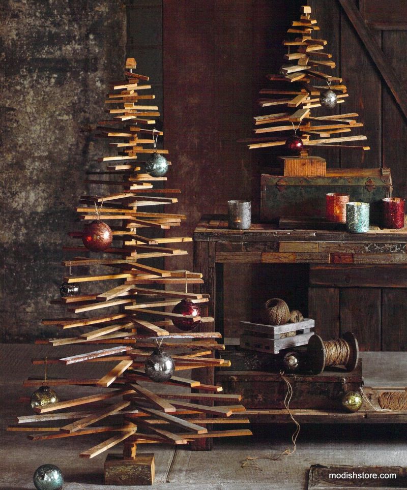 Reclaimed Wood Christmas Tree