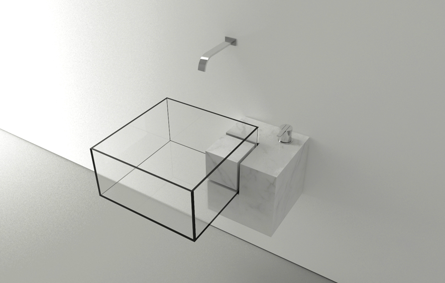 Kub Basin by Victor Vasilev add a glamorous touch to your bathroom spaces