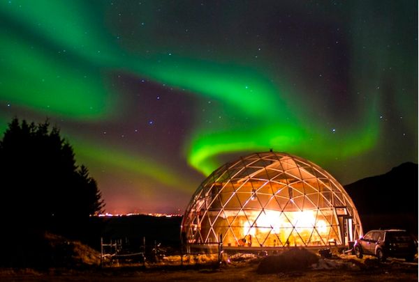 Eco-friendly dome home in the Arctic is completely self-sufficient