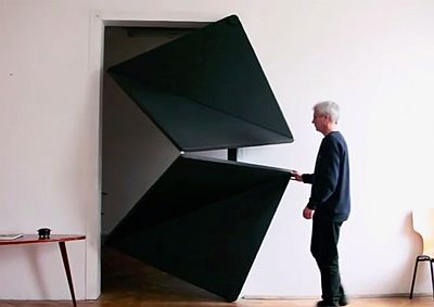 Klemens Torggler's flip panel door folds out sideways
