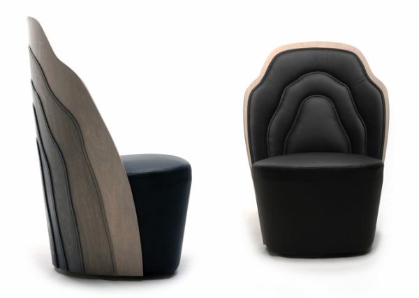 Wood Layer Armchair employs the traditional wood tailoring technique