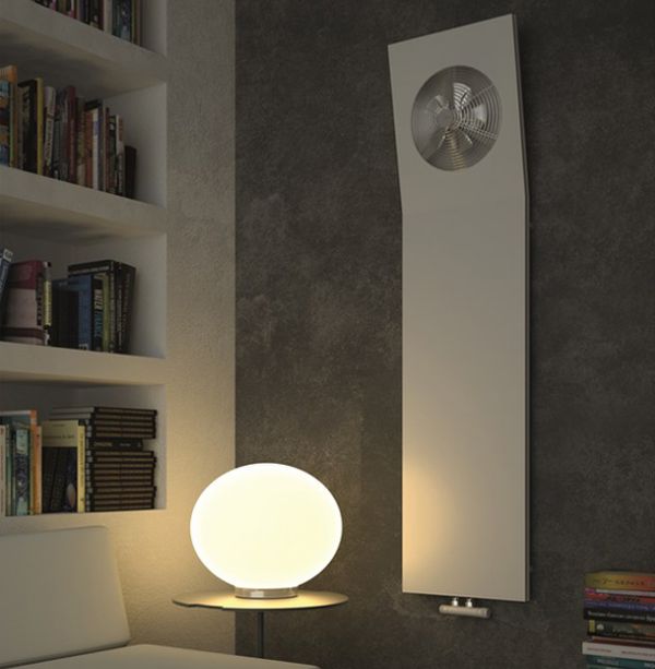 Futuristic Aria Radiator by Scirocco has a pure design to show
