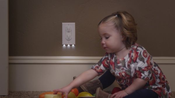 Turn any power outlet into a night light with SnapRay Guidelights