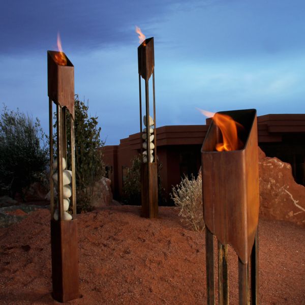 Freestanding Elements Fire Torch for outdoor space of your house
