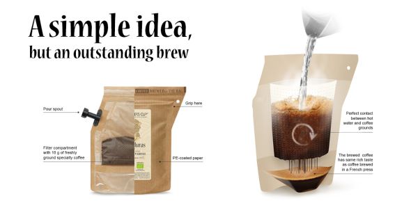 CoffeeBrewer by Grower s Cup is the world s first disposable coffee brewer