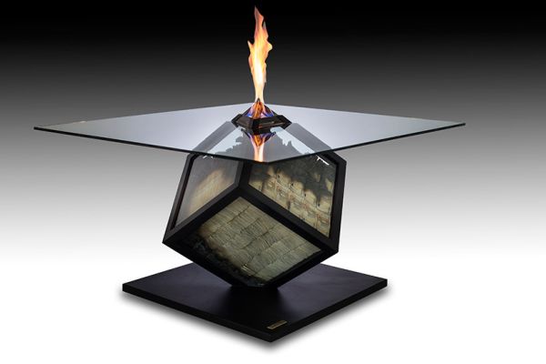 Too Much Is A Sculptural Table Made From Burning Euros Homecrux Too Much Table By Atelier Amarist And Alejandro Monge