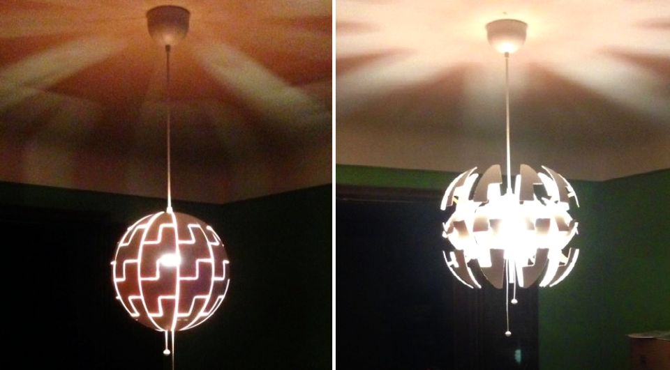 Ikea Star Lamp For Avid Wars Fans Ikea Star Lamp