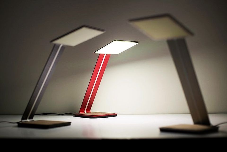 Eco Friendly Lighting Fixture Homecrux Aerelight Is The World S First Oled Lamp With Qi Wireless Charging