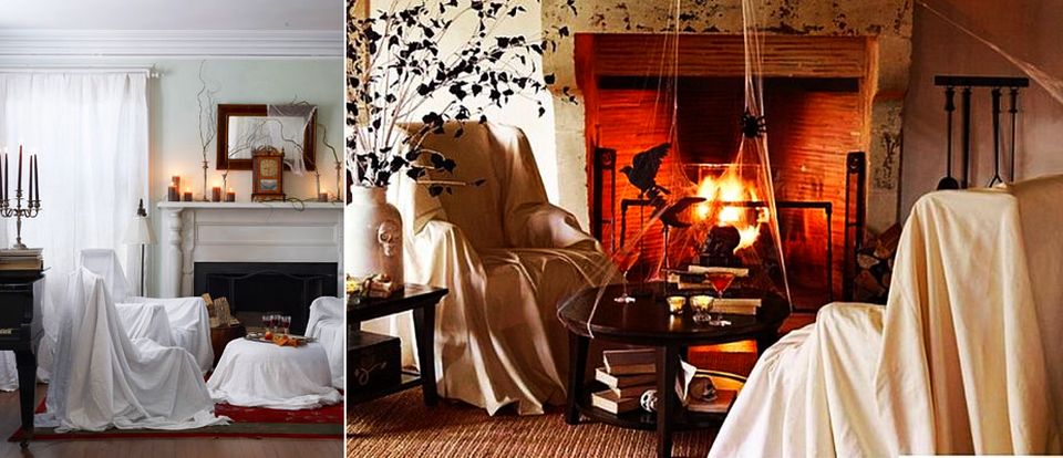 how to give your living room a spooky touch this halloween
