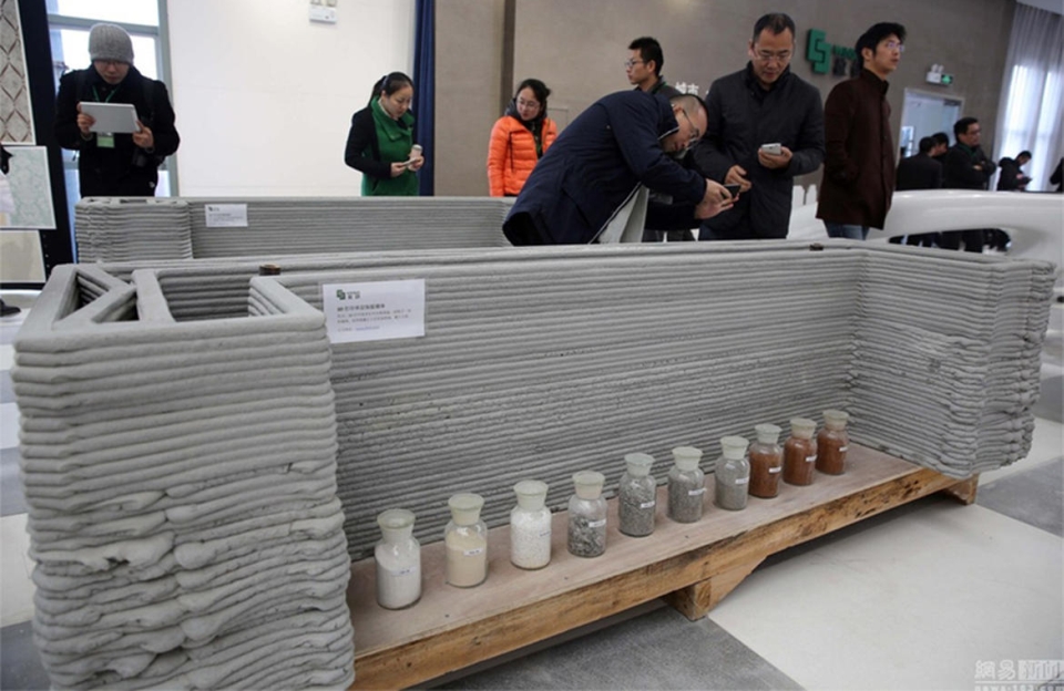 WinSun China 40D Prints Largest Residential Buildings Using Recycled Extraordinary Winsun Decoration Design Engineering Co WinSun China 40D Prints Largest Residential Buildings Using Recycled Extraordinary Winsun Decoration Design Engineering Co