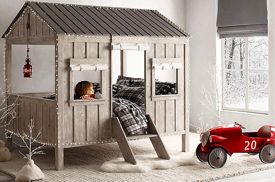 kids bed fort