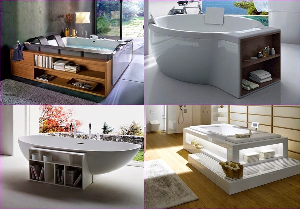 Bathtubs With Built In Storage To Get Most Out Of Your Bathroom Fascinating Bathtubs With Built In Storage