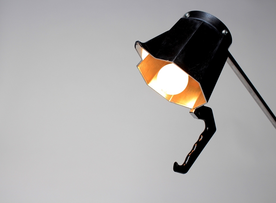 Espresso Maker Desk Lamp Is An Upcycle Project Done By Beau Birkett Beau Birkett S Espresso Maker Desk Lamp Is Made From Retired Coffee