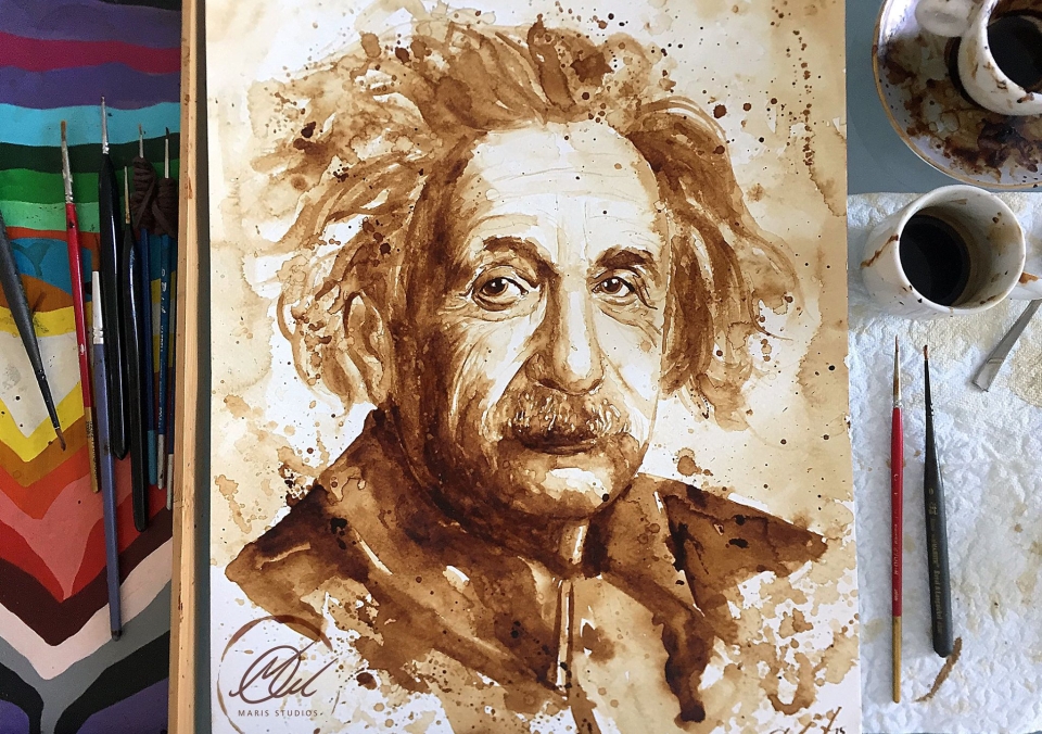 Paintings With Cake And Coffee Paintings With Cake And Coffee