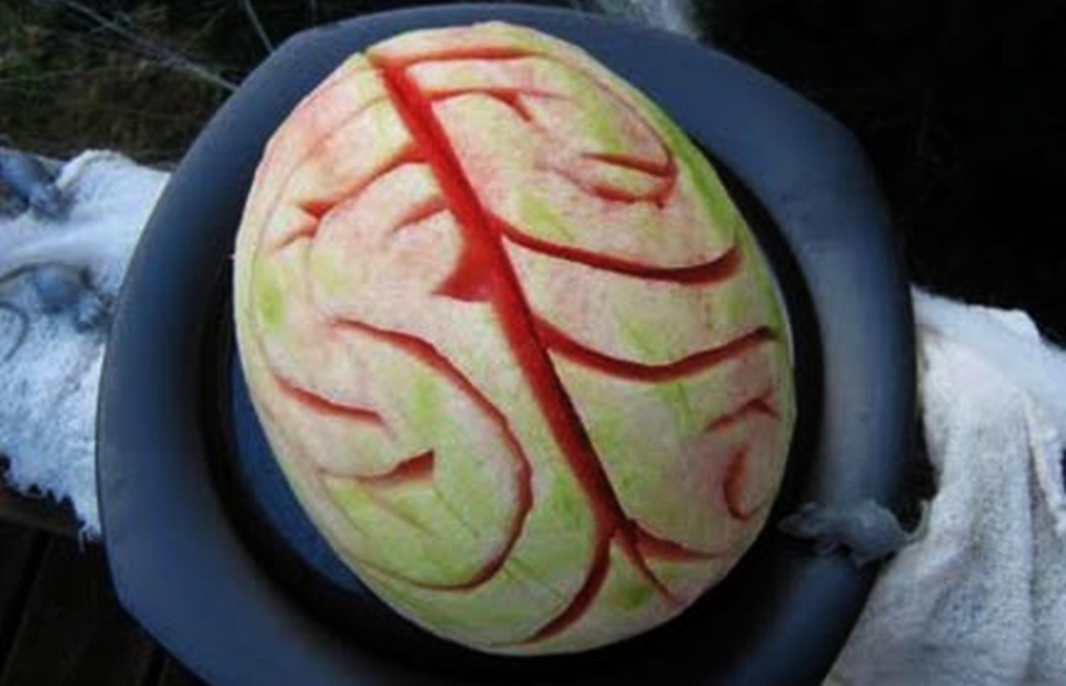 Watermelon carvings to replace age old halloween Watermelon carvings to replace age old halloween