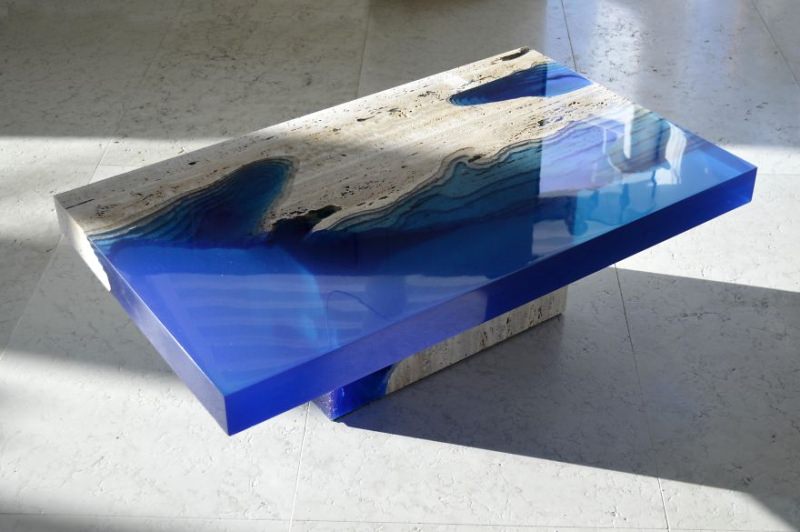 Lagoon Table Brings A Piece Of Ocean To Your Living Room