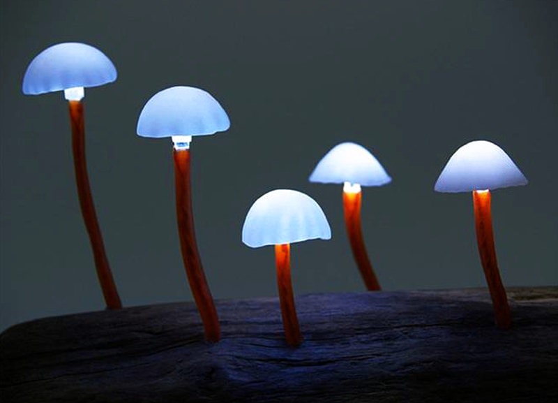 nature inspired lighting dog shaped led mushroom lights by yukio takano add woodland sceneries to your space with lamps homecrux nature inspired lighting dog shaped led mushroom lights by yukio takano add woodland sceneries to your space with lamps homecrux