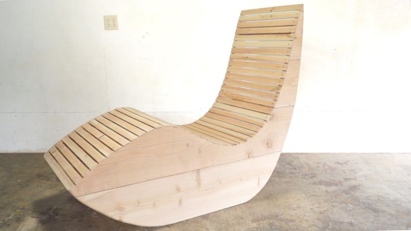 Diy Outdoor Lounge Chair By Mike Montgomery