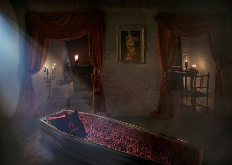 Coffins for sleeping in the night