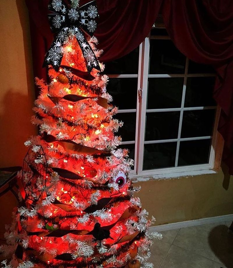 Halloween Christmas trees for spooky decorations this holiday season