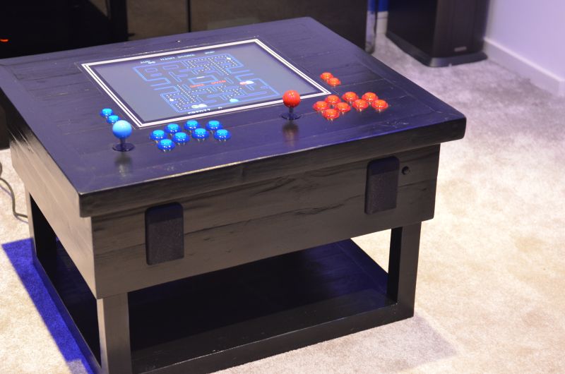 Diy Arcade Table Homecrux Arcade Coffee Table Out Of S Wood