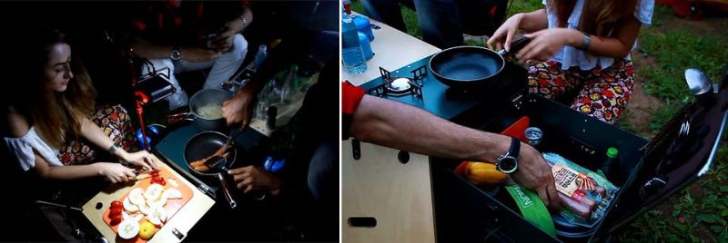 Multi-purpose cooking station