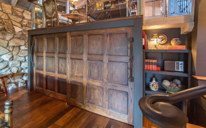 This Vintage Home In Hollywood Hills Features A Hidden Home Office