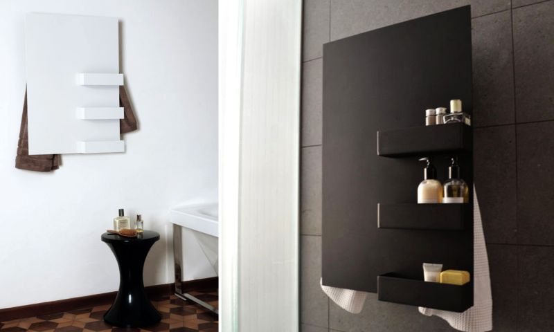 Mg12 Electric Wall Mounted Towel Warmer Comes With Nifty Shelves