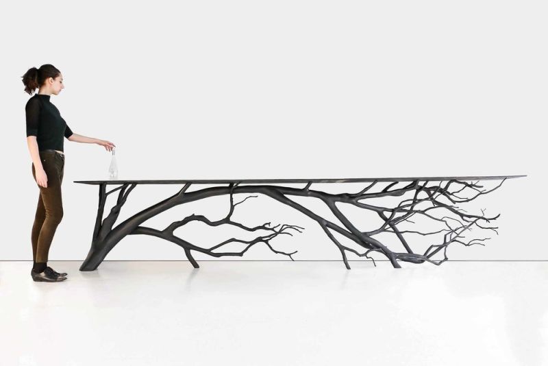 tree branch table metal bilbao console is sebastian errazurizs latest tree branch table tree branch table metal bilbao console is sebastian errazurizs latest tree branch table
