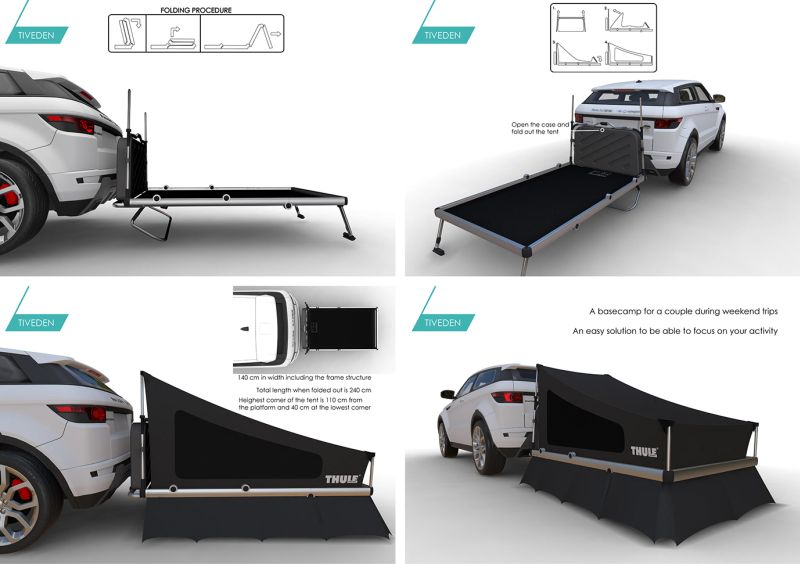 Instant camping folding camp