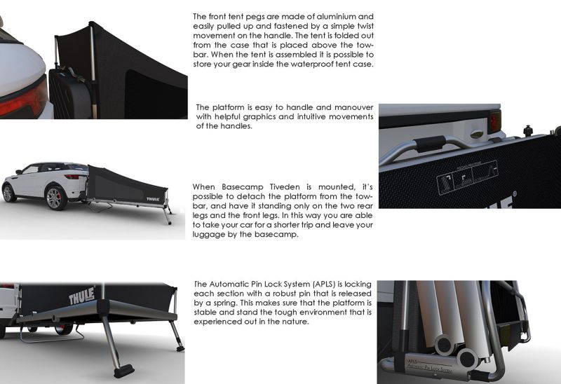 Instant camping folding camp