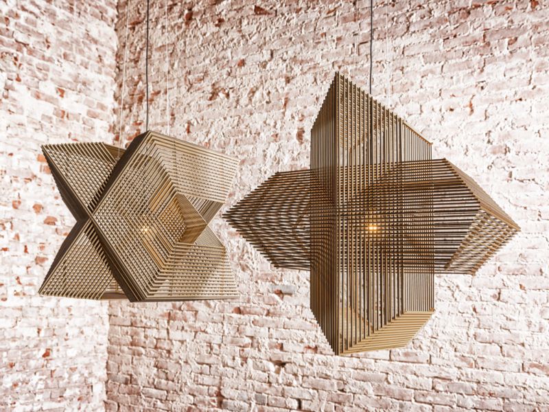The Angles Pendant Lamp Is Perfect Harmony Of Laser Cut Wooden - Laser Cut Wooden Pendants The Angles Pendant Lamp Is Perfect Harmony Of Laser Cut Wooden - Laser Cut Wooden Pendants
