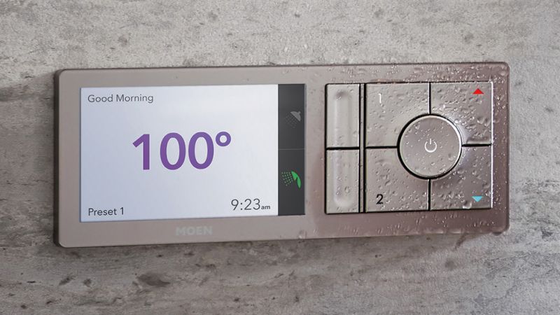 Image result for U connected shower system by Moen