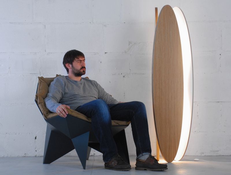 Ova Floor Lamp Gives Your Living Room Gentle Ambiance