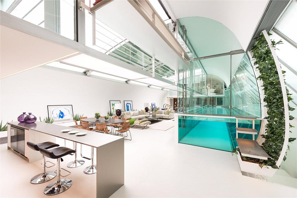 Expansive Paxton House boasts indoor glass swimming pool