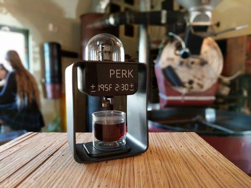 perk 3d printed coffee maker uses science to deliver a perfect taste