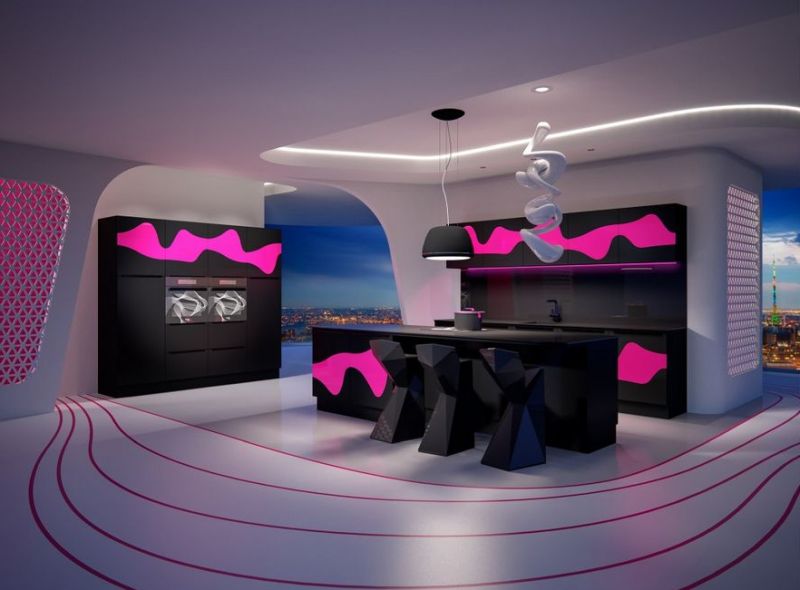 karma by karim rashid brings art and technology to the kitchen