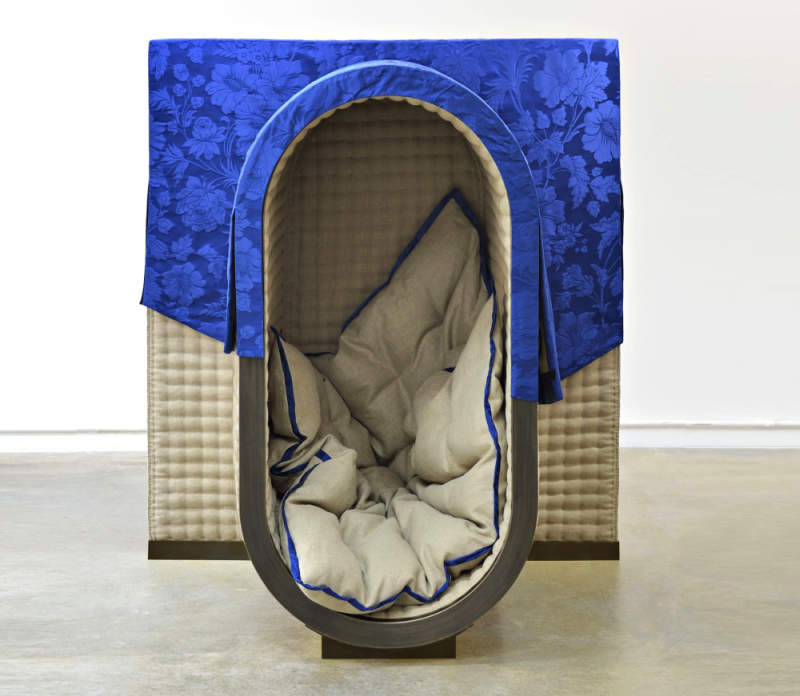 Marguerite Nap Pod With Horse Hair Upholstery