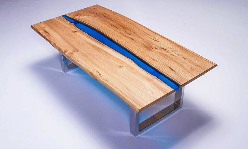 22 Unique River Tables To Beautify Your Living Room