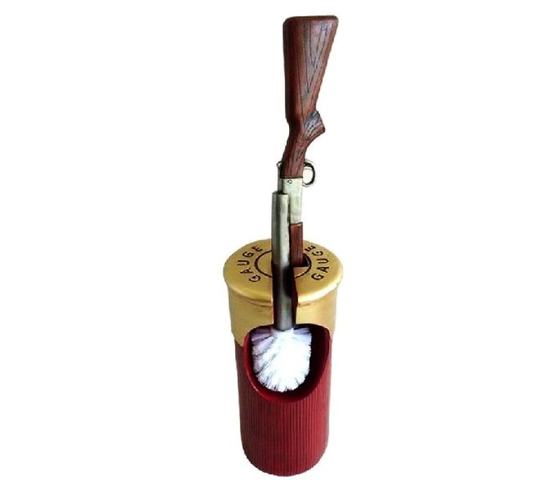 Bathroom toilet brush holder