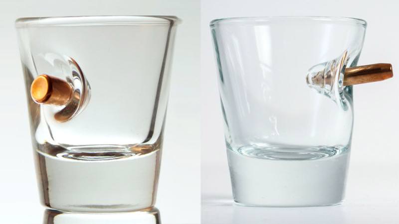 BenShot’s bulletproof glasses with real bullet