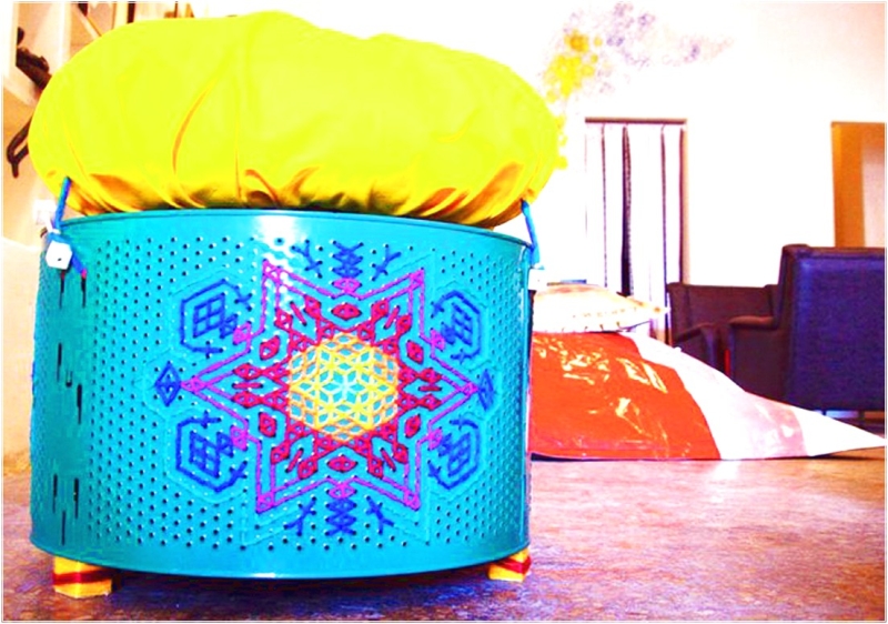 Creative ideas to recycle washing machine drum into functional objects