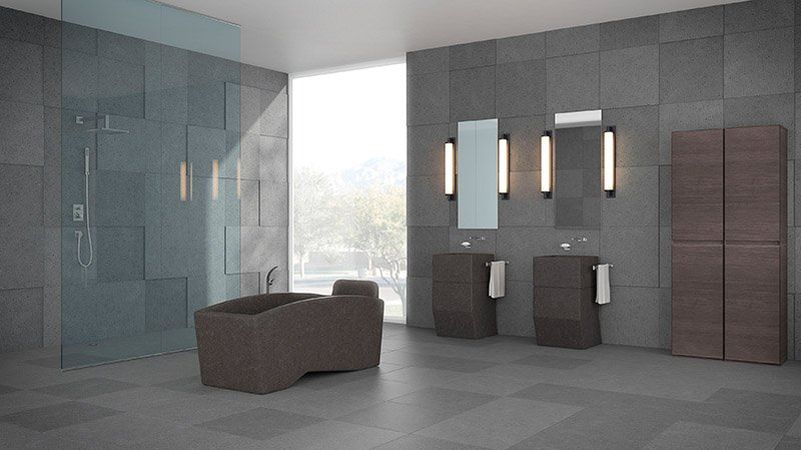 Lava stone bathtub from Ranieri
