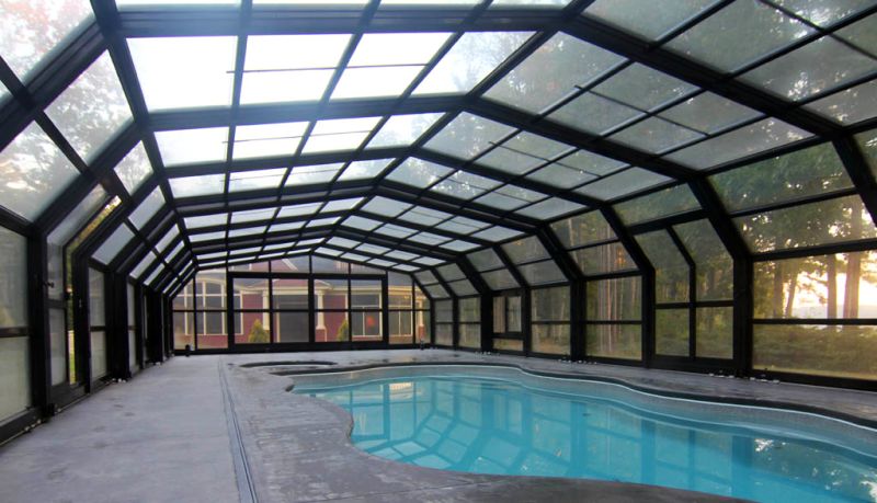 swimming pool for roof
