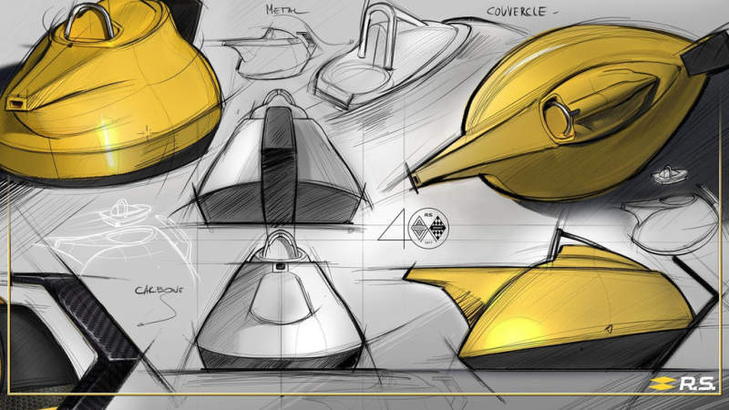Renault introduces yellow Teapot to celebrate 40 years in F1